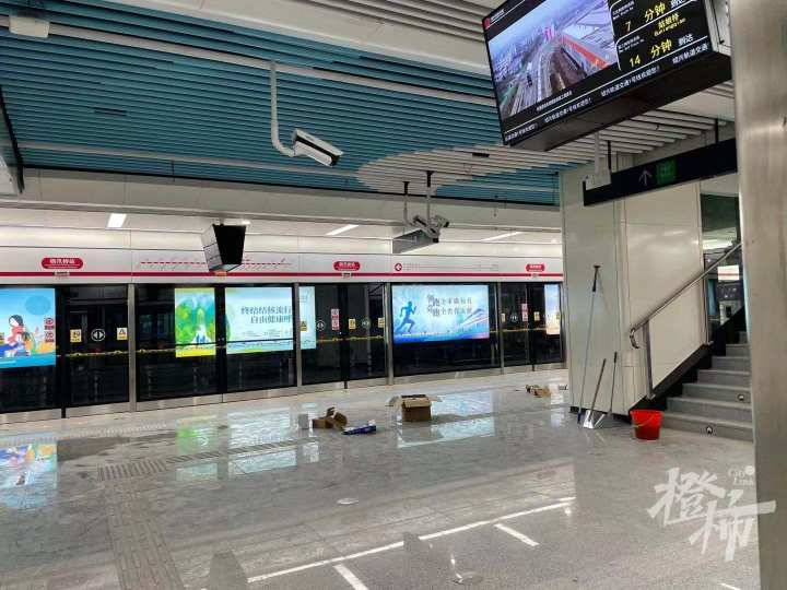 橙柿互动记者今天带你提前探营杭州地铁8号线,绍兴地铁1号线柯桥段